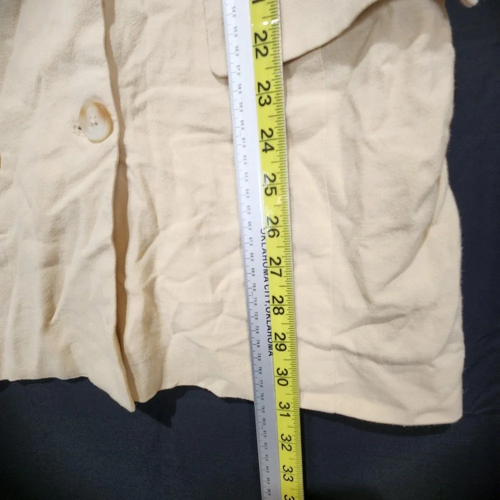 Free‎ People Women's Preppy Casual Blazer Beige Size M